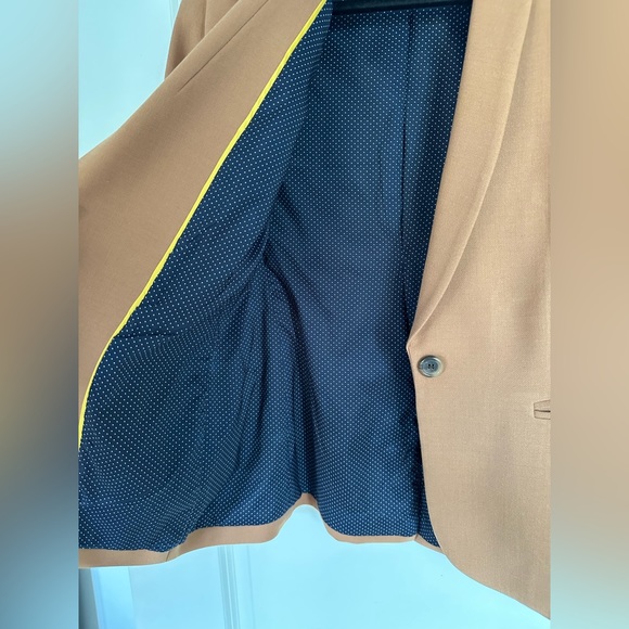 JCrew tan wool blend blazer. - Picture 3 of 9